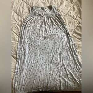 Aria Vintage 2 Piece Night Gown in Cotton